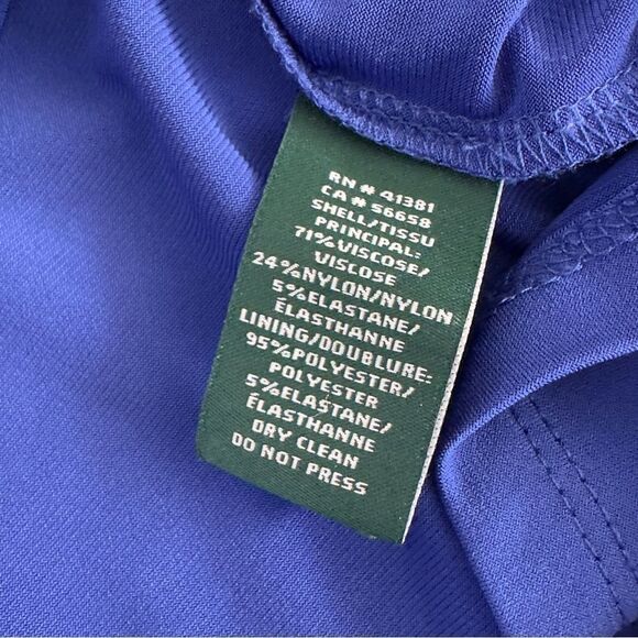 Lauren Ralph Lauren Sheath Dress Size 16P - Picture 15 of 15